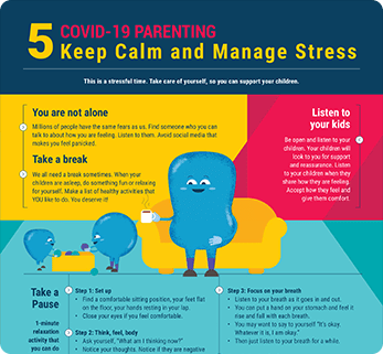 Keep calm and manage stress